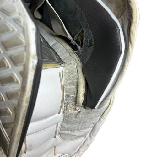 Bauer Vapor 2X Pro - Jambières de gardien de but Pro Stock d'occasion (blanches)